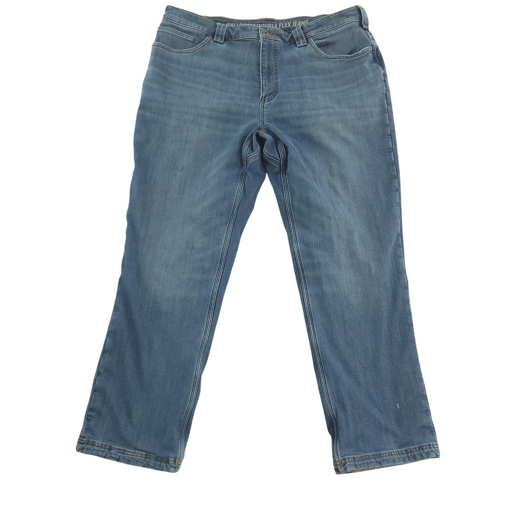Duluth Trading‎ Ballroom Double Flex Jeans Mens 40x32 Flannel Lined Warm Denim